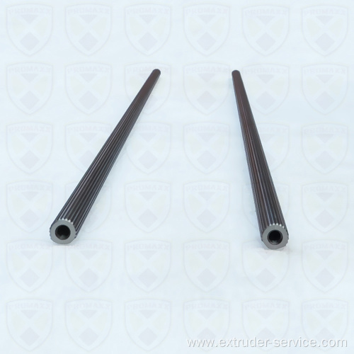 Segment screw barrel for plastic machinery